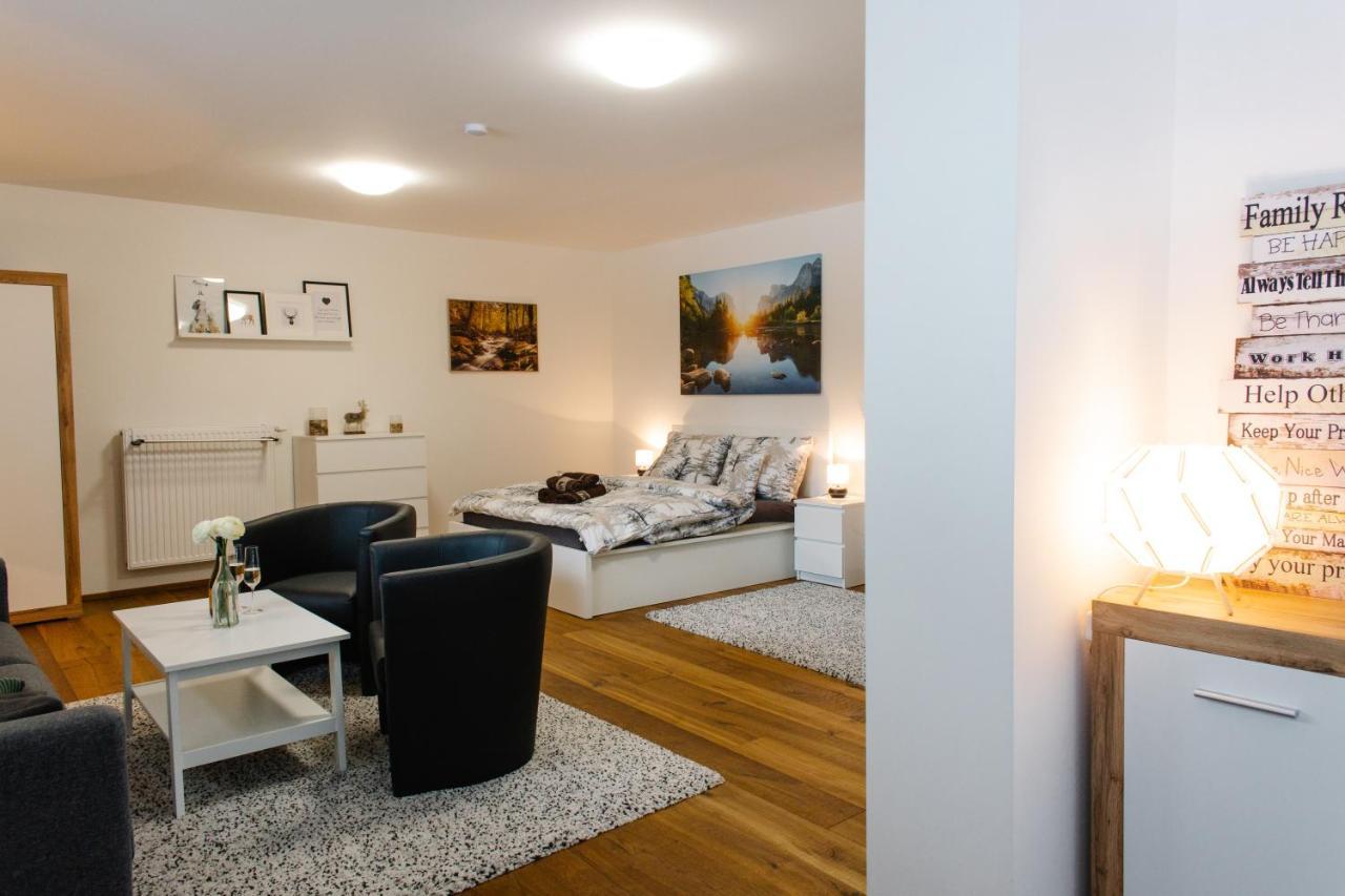 90 m2 horský apartmán v centru Harrachova Esterno foto